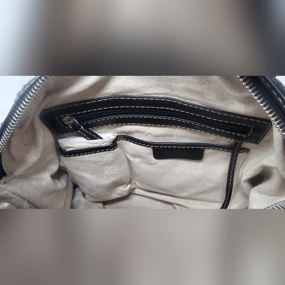 Michael Kors Hudson Large Black Pebbled Leather Shoulder Bag Satchel NWT $398 - Picture 10 of 16